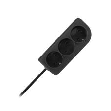 Mains extension without earthing 3 sockets 5m PSN-35-2