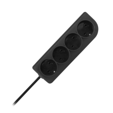 Mains extension without earthing 4 sockets 5m PSN-45-2
