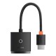 Baseus Lite serijos HDMI - VGA adapteris – Juodas