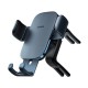 Baseus Metal Age II Gravity Car Phone Holder for Round Vent Mesh - Grey