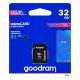 Goodram 32GB UHS-I microSD memory card with adapter