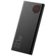 Powerbank Baseus Adaman Metal 10000mAh 2xUSB USB-C Lightning MicroUSB 22.5W - black