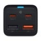 Baseus greitas įkroviklis GaN3 Pro 2xUSB-C 2xUSB 65W