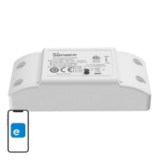 Sonoff Basic R4 1 - channel smart relay controlled by WiFi - 230VAC 2400W