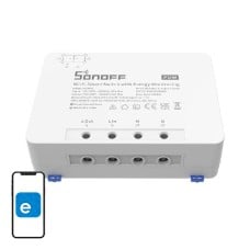 Sonoff Pow R3 1-kanalo išmani relė valdoma WiFi su energijos sunaudojimo matavimo funkcija - 230VAC 5500W