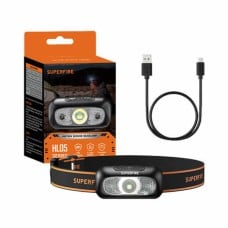 Superfire HL05-D priekinis žibintas 110lm USB