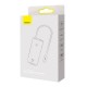Hub 6in1 Baseus Lite Series USB-C to 2x USB 3.0 + HDMI + USB-C + TF/SD - White