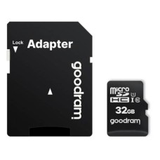 Goodram 32GB UHS-I microSD memory card with adapter