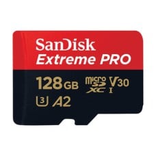Atminties kortelė SANDISK EXTREME PRO microSDXC 128GB 200/90 MB/s UHS-I U3