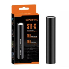 Mini flashlight Superfire S11-X 700lm USB Black