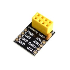 ESP-01 Breakout modulio adapteris - kontaktinei plokštei
