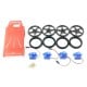 Feetech FT-MC-003-KIT 4WD - aliumininė 4 ratų roboto važiuoklė + FM90 servo
