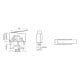 Limit switch WK611 - lever 25mm
