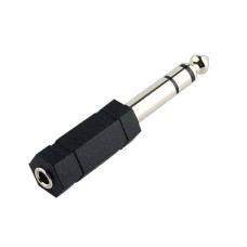 Audio adapter Jack - 6.3mm plug, 3.5mm socket - Adapter