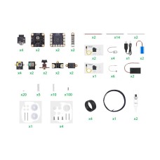 CyberBrick Ultimate Hardware Kit – ZK003 – rinkinys nuotoliniu būdu valdomiems modeliams konstruoti ir programuoti – Bambu Lab