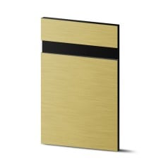 Engraving plate Rowmark LaserMax LM 1.5mm 300x600mm with UV - etched gold/black