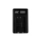 Green Cell battery Charger LC-E17 for Canon LP-E17, EOS 77D, 750D, 760D, 8000D, M3, M5, M6, Rebel T6i, Rebel T6s, EOS Rebel T7i
