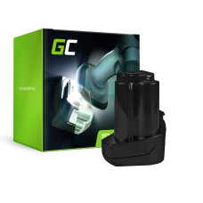 Green Cell Power Tool Battery Metabo 6.25439 10.8V 2Ah