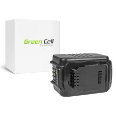 Green Cell elektrinio įrankio akumuliatorius Dewalt DCB184 DCB182 DCB180 18V 6Ah 