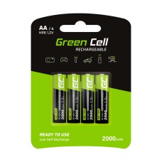 Green Cell Rechargeable battery HR6 Ni-MH AA 2000mAh (4pcs)