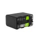 Battery Green Cell ® BP-80 BP-941 BP-945 for cameras Canon DM-XL1, ES5000, XL1 7.2V 6000mAh