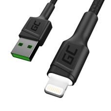 Green Cell USB-A kabelis Apple 2.4A 120 cm 