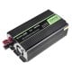 Inverteris 12V/230V 500W/1000W Modifikuota sinusinė išėjimo įtampa Green Cell 
