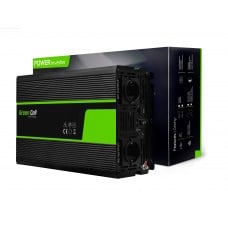 Inverteris 24V/230V 3000W/6000W Sinusinė išėjimo įtampa Green Cell