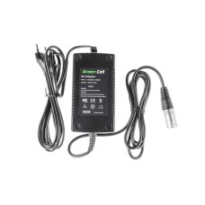 Green Cell įkroviklis elektriniam dviračiui E-Bike 3-Pin XLR 54.6V 1.8A 