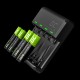 Green Cell GC VitalCharger Ni-MH AA and AAA battery charger with Micro USB and USB-C port