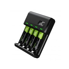 Nustatykite įkroviklį Green Cell GC Vital, Įkroviklis ir baterijos 2xAA 2000mAh 2xAAA 800mAh 