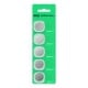 5x lithium battery CR1620 CR 1620 3V 70mAh Greencell button cell Blister