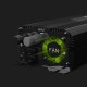 Green Cell galios keitiklis PRO nuo 12 V iki 230 V, 500 W / 1000 W, modifikuota sinusoidė