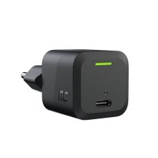 Green Cell Power Charger 33W GaN GC PowerGan nešiojamam kompiuteriui, MacBook, iPhone, planšetiniam kompiuteriui, Nintendo Switch – USB-C maitinimo tiekimas