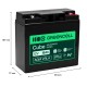 Greencell AGM VRLA 12V 18Ah maintenance-free battery for cash registers, toys, cameras (181x77x167mm)