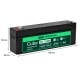 Greencell AGM VRLA 12 V 2.5 Ah nereikalaujanti priežiūros baterija kasos aparatams, žaislams, fotoaparatams (178 x 36 x 66 mm)