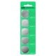 Greencell Blister 5x Lithium battery CR2450 3V 600mAh button cell for keys, watches, remotes, scales