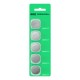 Greencell Blister 5x lithium battery CR2016 3V 80mAh for key fobs, watches, remotes, scales