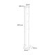 Greencell HabuDen Post stand mounting post for HabuDen Wallbox electric car charging stations