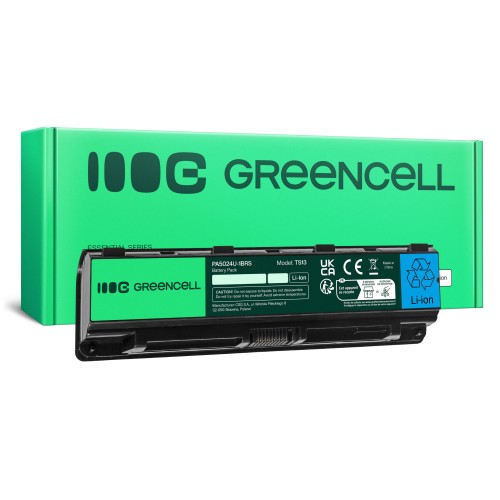 Greencell PA5024U-1BRS baterija, skirta Toshiba Satellite C850 C850D C855 C870 C875 L850 L855 L870 L875 - OUTPUT Greencell PA5024U-1BRS baterija, skirta Toshiba Satellite C850 C850D C855 C870 C875 L850 L855 L870 L875 - OUTPUT