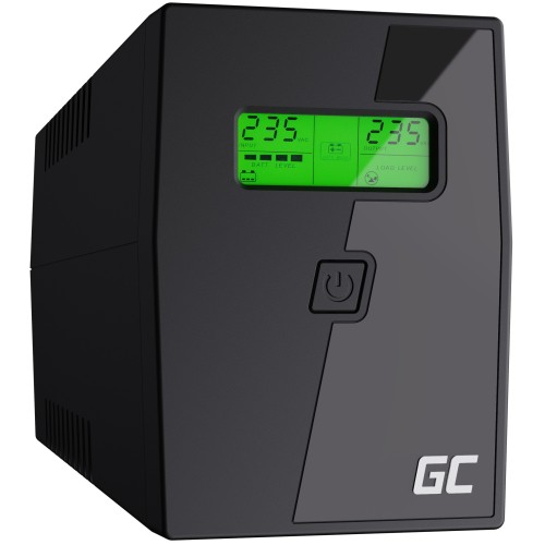 Greencell PowerProof UPS Micropower 600VA with LCD display - OUTLET Greencell PowerProof UPS Micropower 600VA with LCD display - OUTLET