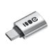 OTG adapteris Greencell 2.4A USB-C į USB-A duomenų perdavimas 480 Mbps 12 W aliuminis