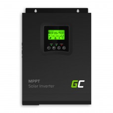 Solar Inverter Off Grid converter With MPPT Green Cell Solar Charger 12VDC 230VAC 1000AV/1000W Pure Sine Wave