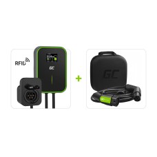 Įkrovimo stotelė elektromobiliams 22kW 32A 3-fazės Wallbox GC EV PowerBox su Type 2 lizdu + įkrovimo kabelis