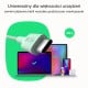 USB-C laidas 2m 100W Greencell PowerStream greito įkrovimo PD Mint Green