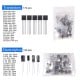 1900 pcs Mega Electronic Component Assortment Kit