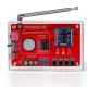 HU-017E FM radijo imtuvo surinkimo ir litavimo mokomasis rinkinys su korpusu - 87–108 MHz - RDA5807 modulis