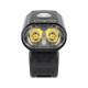 Rechargeable front bicycle light