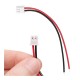 XH 1S 2P balancing plug with 10cm cable - balancing connector - red black XH 1S 2P balancing plug with 10cm cable - balancing connector - red black