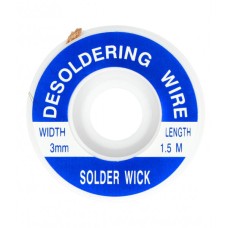 Desoldering wire 2.5mm 1.5m